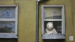 Scene from Benigni 2009 stop motion animation showcasing artistic craftsmanship