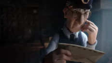 Scene from The Letter 2015 animated short film celebrating the holiday season