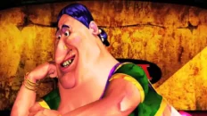 A still from Fisherwoman and Tuk Tuk, the 2016 animated film featuring a determined woman chasing her dreams in a small fishing village