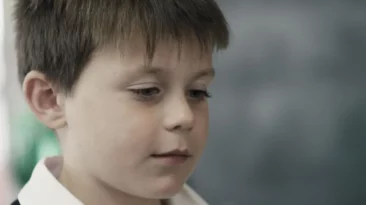 Scene from Hidden Potential short film highlighting a student’s struggle with dyslexia in the classroom