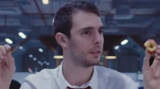 Poster of Skipped, a time-travel comedy sci-fi short film with humor and twists
