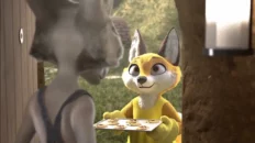 Brush 2018 movie poster showing a heartwarming and visually captivating fox tale