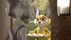 Brush 2018 movie poster showing a heartwarming and visually captivating fox tale