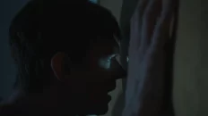 Peephole 2018 horror movie poster with eerie suspense atmosphere