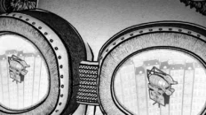 Widdershins 2018 steampunk animation still featuring gears and inventions