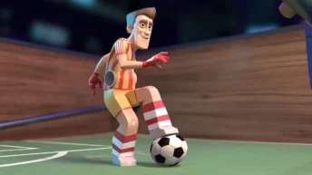 Goalie 2020 animated short film showing determination and sports inspiration