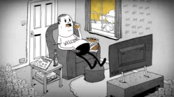 MAN 2020 animated film by Steve Cutts reflecting on humanity and nature