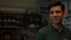 Big Ears 2021 film poster depicting masculinity with humor