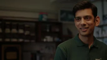 Big Ears 2021 film poster depicting masculinity with humor