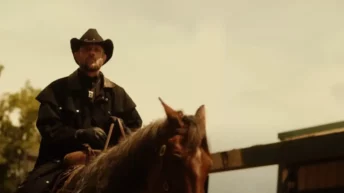 Poster of Big Iron 2021 short film showcasing cinematic storytelling and themes