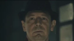 Scene from Last Orders 2021 horror short film showcasing dark suspense