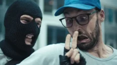 Poster of Wipe Man 2021 comedy film directed by Tanguy Guinchard