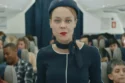 AirHostess-737 2022 film scene showing flight attendant in emotional moment