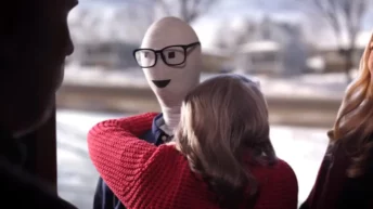 Greg 2022 Christmas comedy movie scene with festive dating humor
