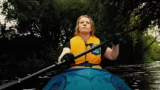 Scene from The River 2022 short horror film by Liam Banks