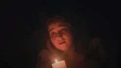 Still from Alone 2023 short horror film by Christian Heflin