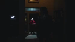 Midnight Shift 2023 short film poster showing a spine-chilling midnight horror scene
