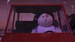 Good Intentions 2018 stop-motion thriller film still with dark atmospheric visuals