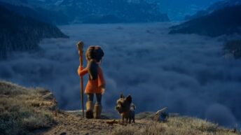 Spring 2019 animated fantasy short film scene with magical forest creatures