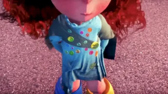 Buttons 2022 3D short film scene showing captivating animation and creative storytelling
