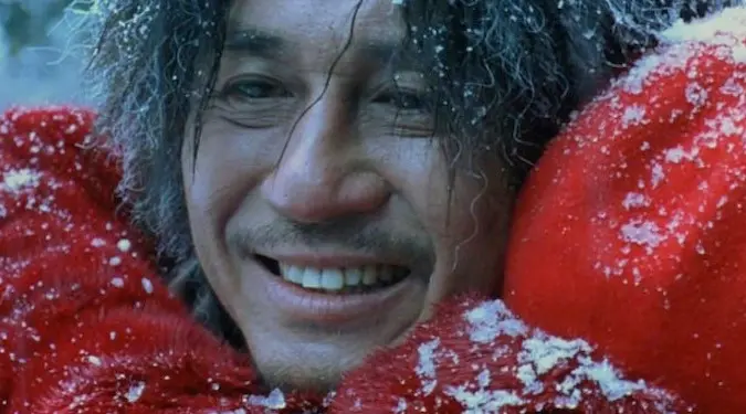 Scene from Oldboy (2003) showcasing its dark revenge theme and intense visual style