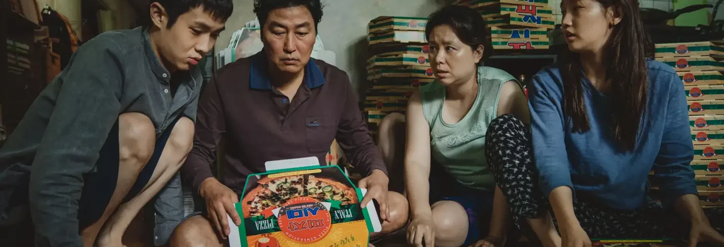 Parasite 2019 Korean movie scene showing class inequality in Bong Joon-ho’s Oscar-winning film