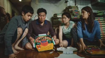 Parasite 2019 Korean movie scene showing class inequality in Bong Joon-ho’s Oscar-winning film