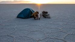 The Present 2023 adventure documentary featuring Dimitri Poffé cycling across South America in an award-winning short film