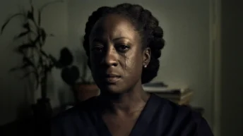 Scene from Memory Room (2025), a psychological thriller exploring dementia, guilt, and unreliable memory